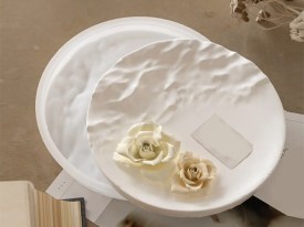 Molde silicona plato medio rugoso